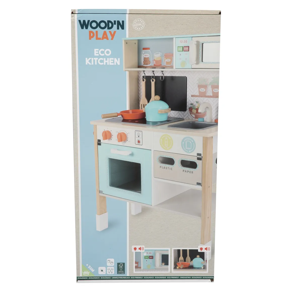 Cucina eco in legno – wood “n” play