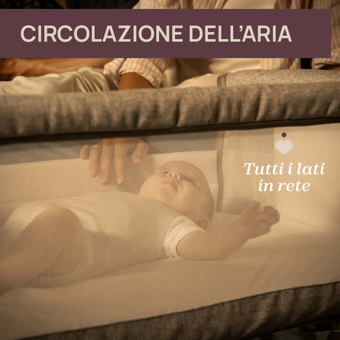 Culla next2me armonia steel – chicco