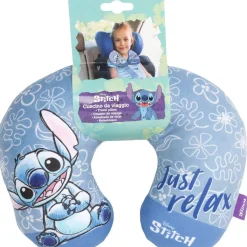 Cuscino da viaggio cervicale per bambini in tessuto – stitch