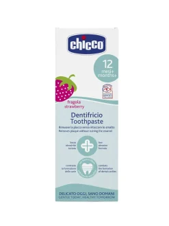Dentifricio fragola 12m+ con fluoro 50 ml