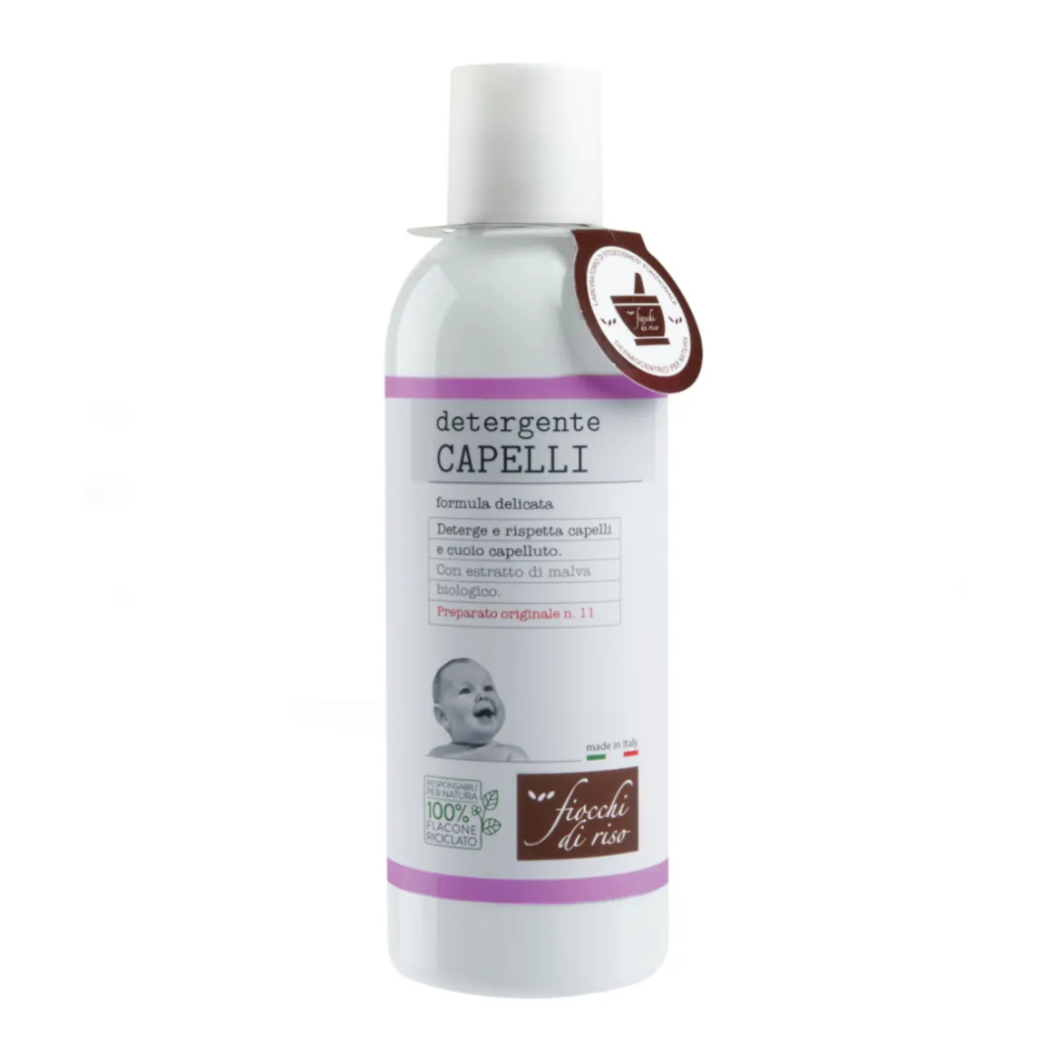 Detergente capelli 200ml – fiocchi di riso