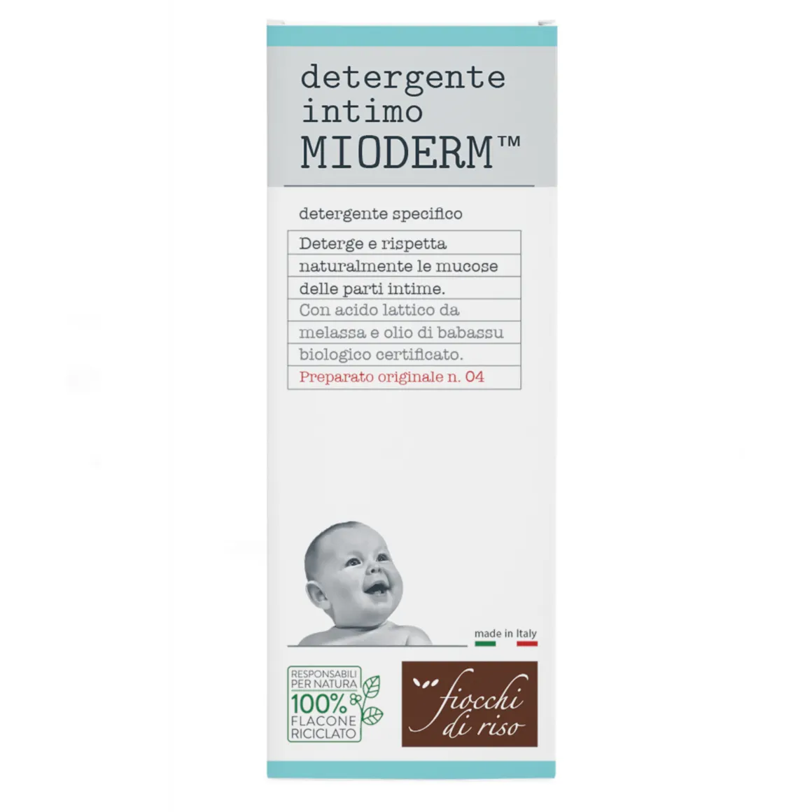 Detergente intimo mioderm 240ml – fiocchi di riso