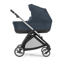 Electa system duo colore hudson blue telaio silver black – inglesina