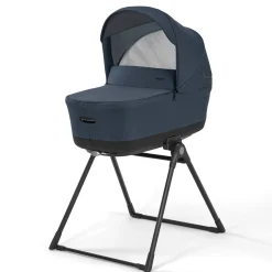 Electa system duo colore hudson blue telaio silver black – inglesina