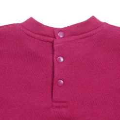 Felpa bimbo bordeaux “orsetto”