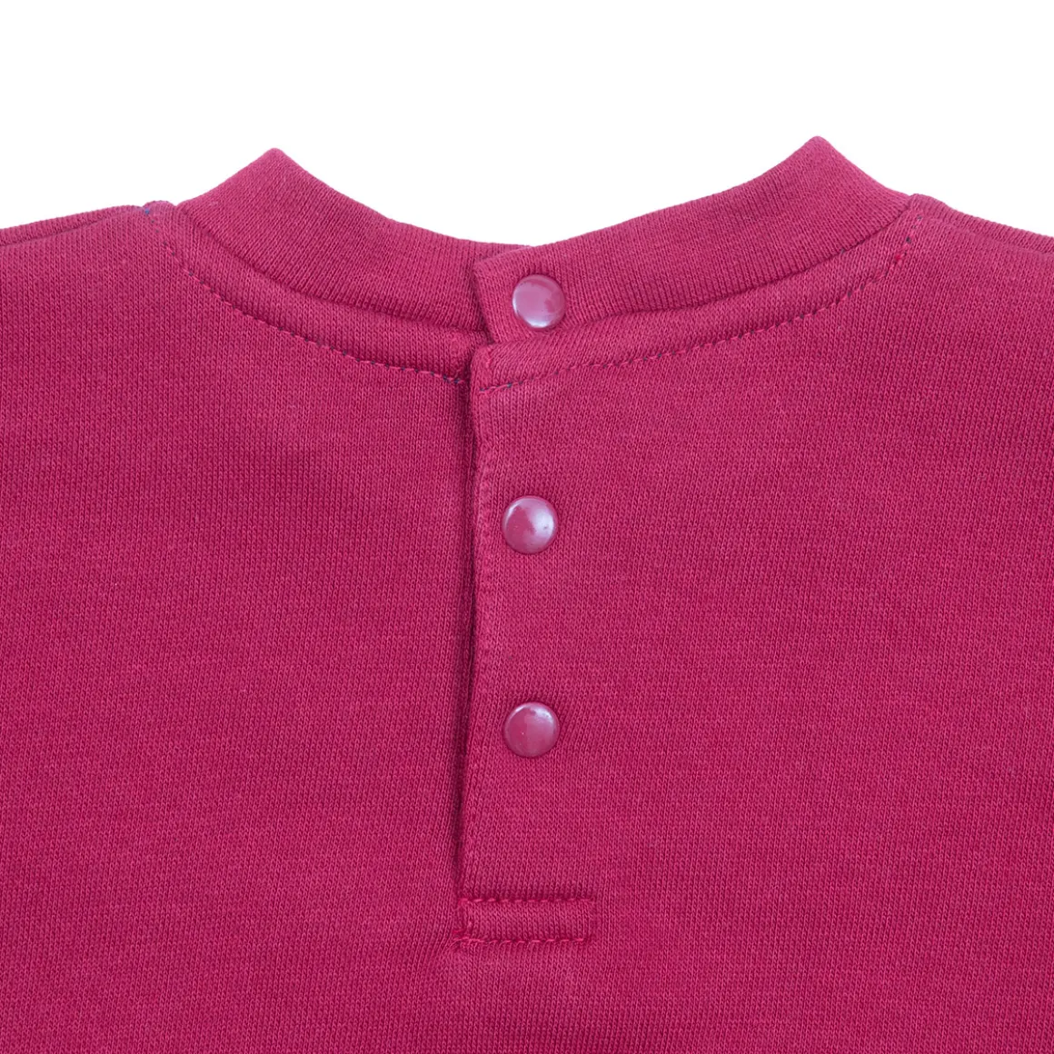 Felpa bimbo bordeaux “orsetto”