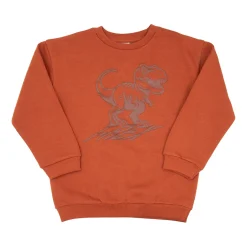 Felpa bimbo terra stampata