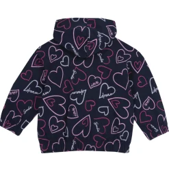 Felpa con zip e cappuccio, in cotone, non felpata, adatta alla primavera e all’autunno