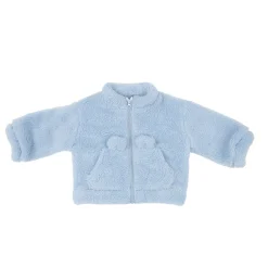 Felpa morbida bimbo azzurra