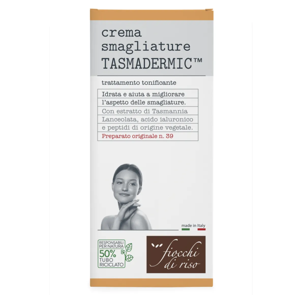 Fiocchi di riso crema smagliature tasmadermico 150ml