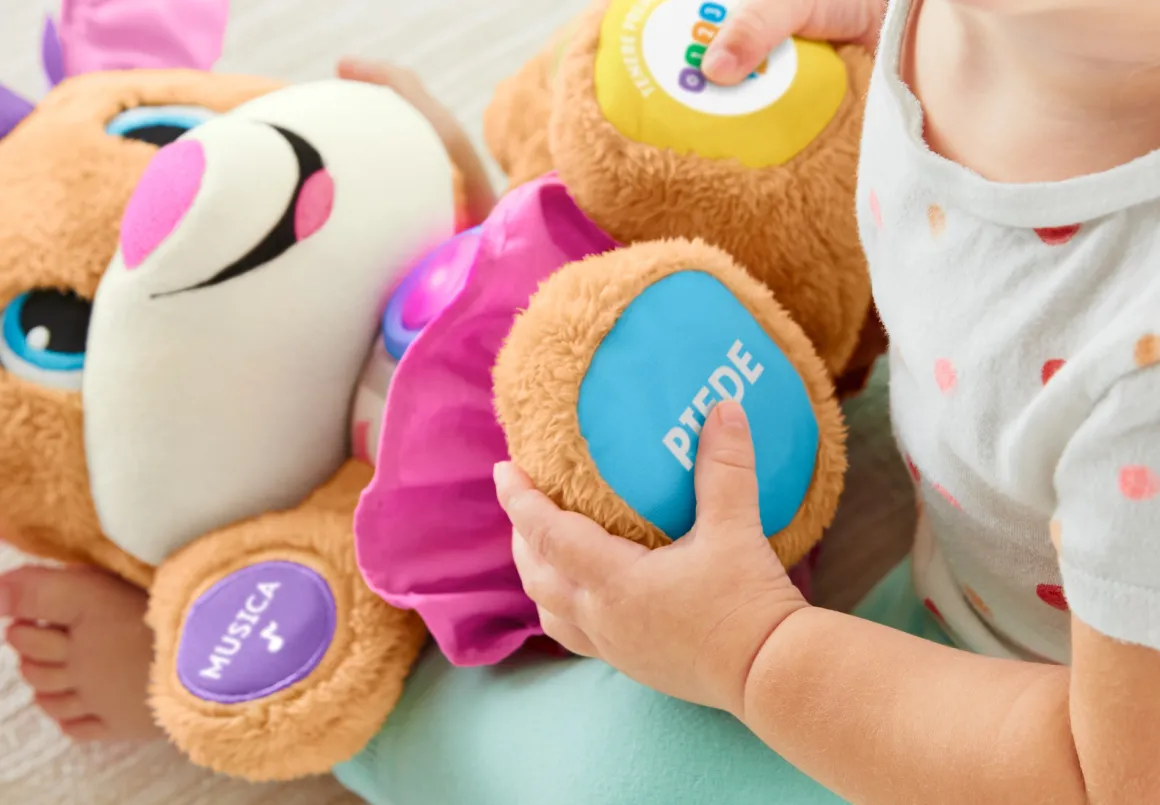 Fisher-price – la sorellina di cagnolino – giocattolo educativo