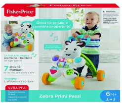 Fisher-price – zebra primi passi – impara camminando