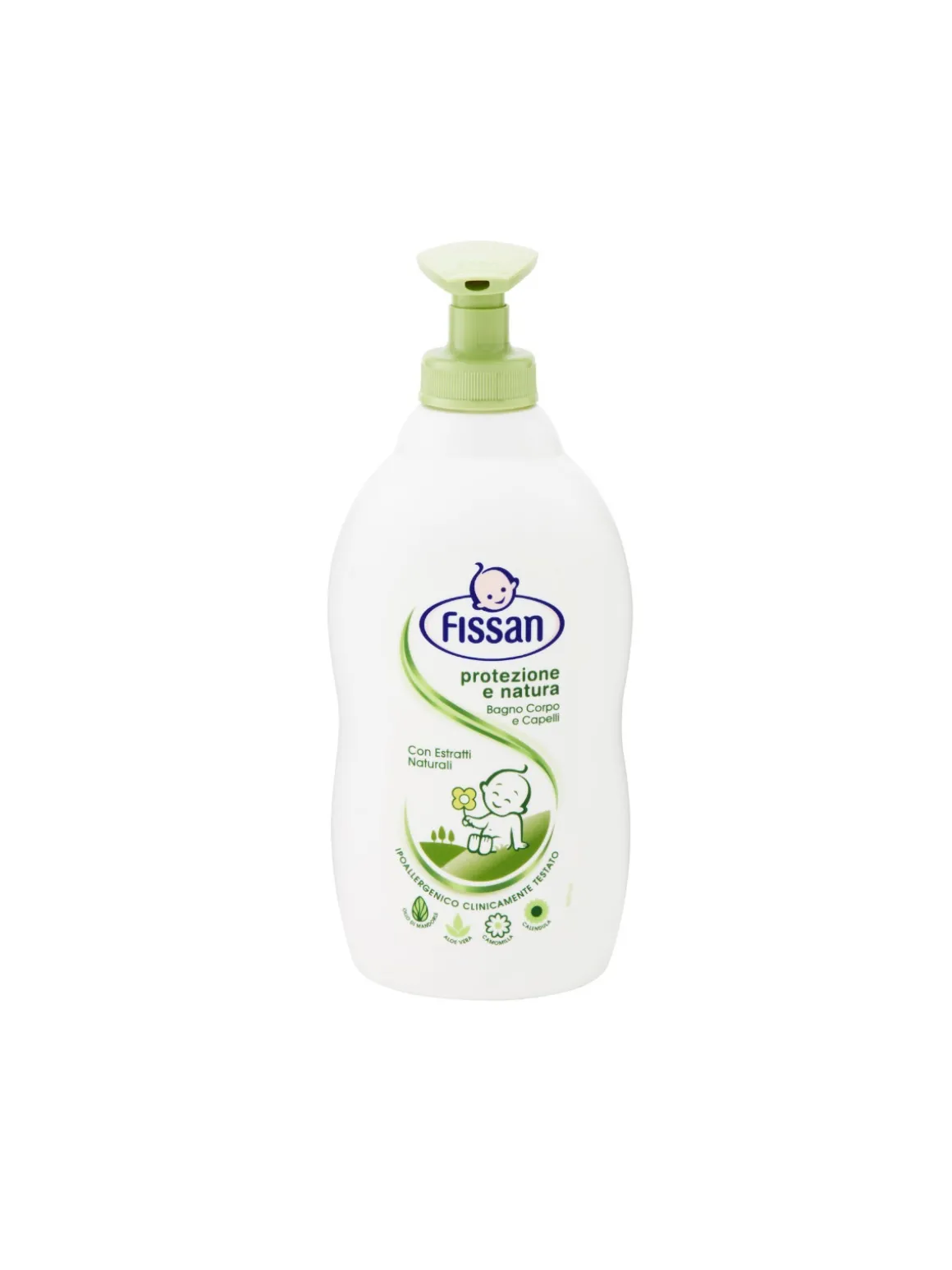 Fissan bagno corpo capelli protezione e natura 400 ml