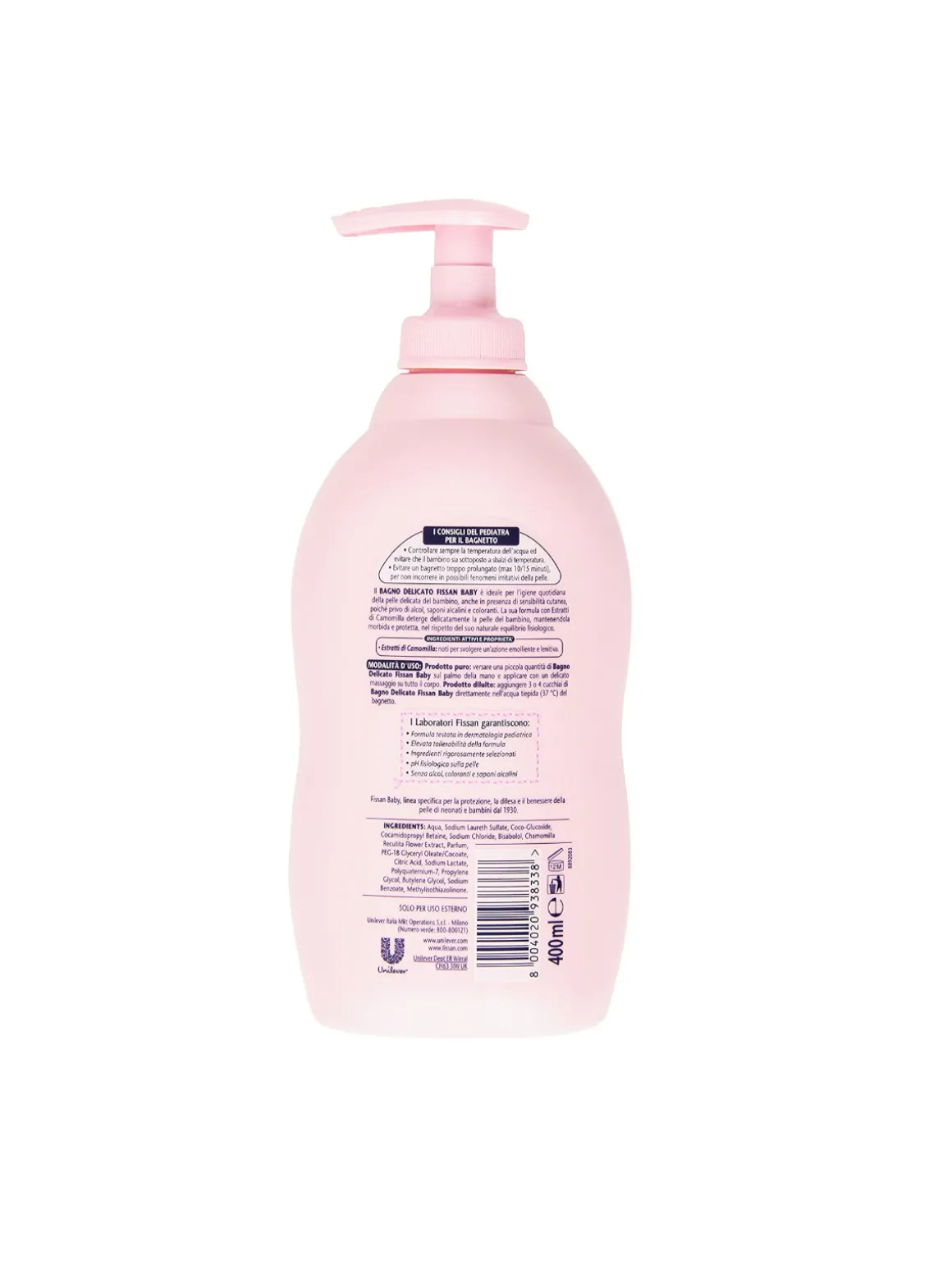 Fissan bagno delicato 400 ml