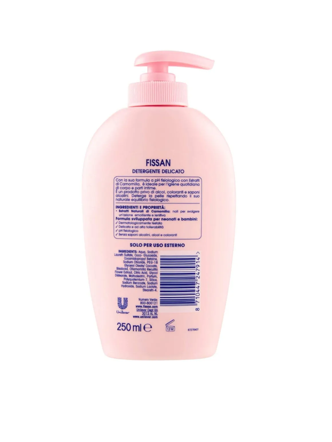 Fissan detergente delicato 250ml