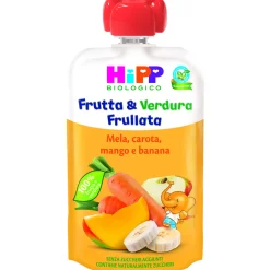 Frutta & verdura frullata mela carota mango banana 90g – hipp