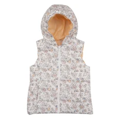 Gilet imbottito bimba fantasia