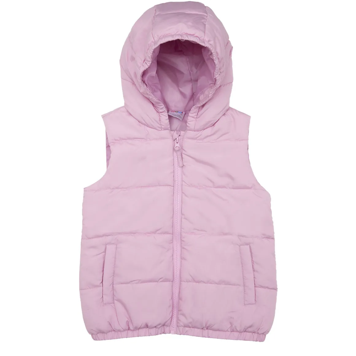 Gilet imbottito bimba rosa