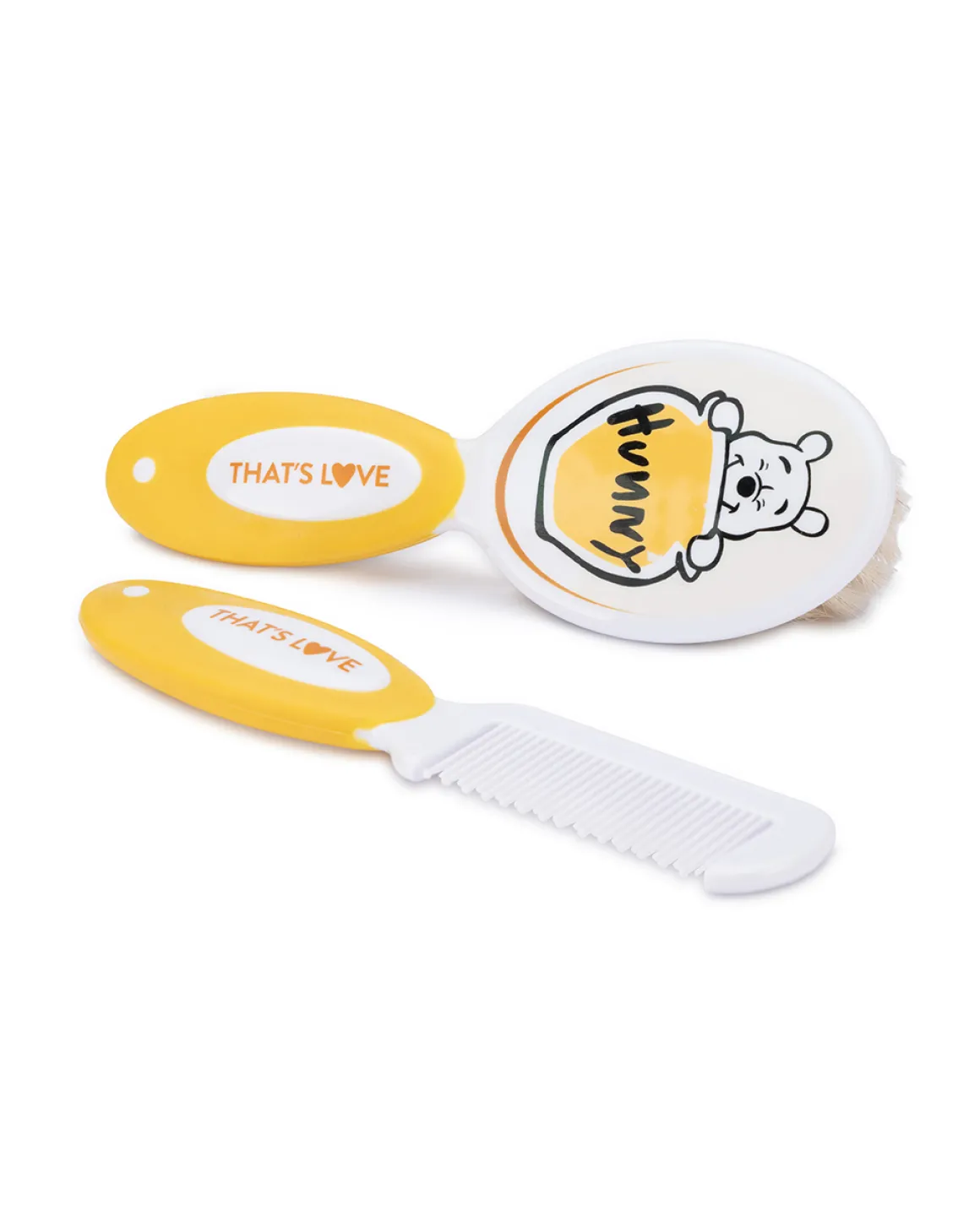 Giordani set capelli winnie the pooh ( spazz +pettine)