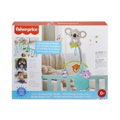 Giostrina 3-in-1 soothe & play fisher-price: divertimento e relax per il tuo bambino