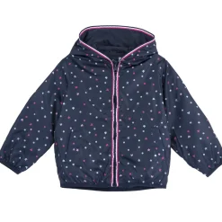 Giubbino antivento pois e stelle