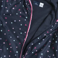 Giubbino antivento pois e stelle