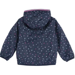 Giubbino antivento pois e stelle