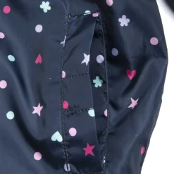 Giubbino antivento pois e stelle