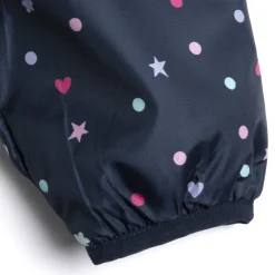 Giubbino antivento pois e stelle