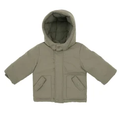 Giubbino parka bimbo verde