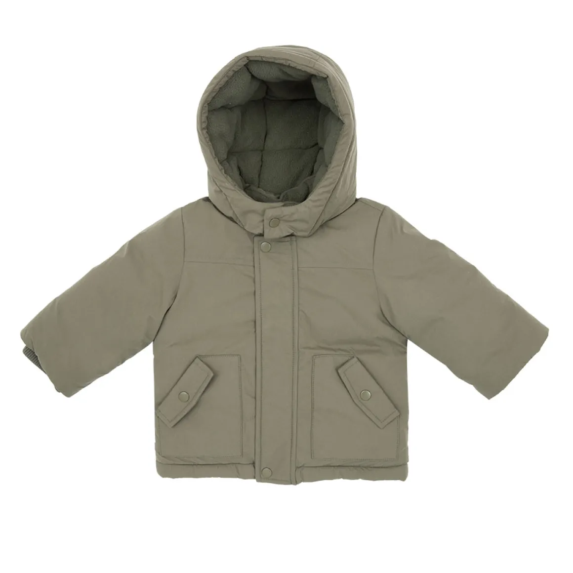 Giubbino parka bimbo verde