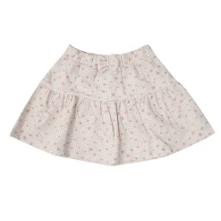 Gonna felpata bimba balze beige