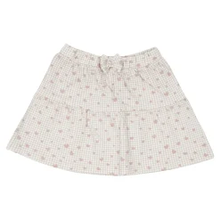 Gonna felpata bimba balze beige