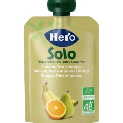 Hero baby pouch banana pera arancia bio 100g