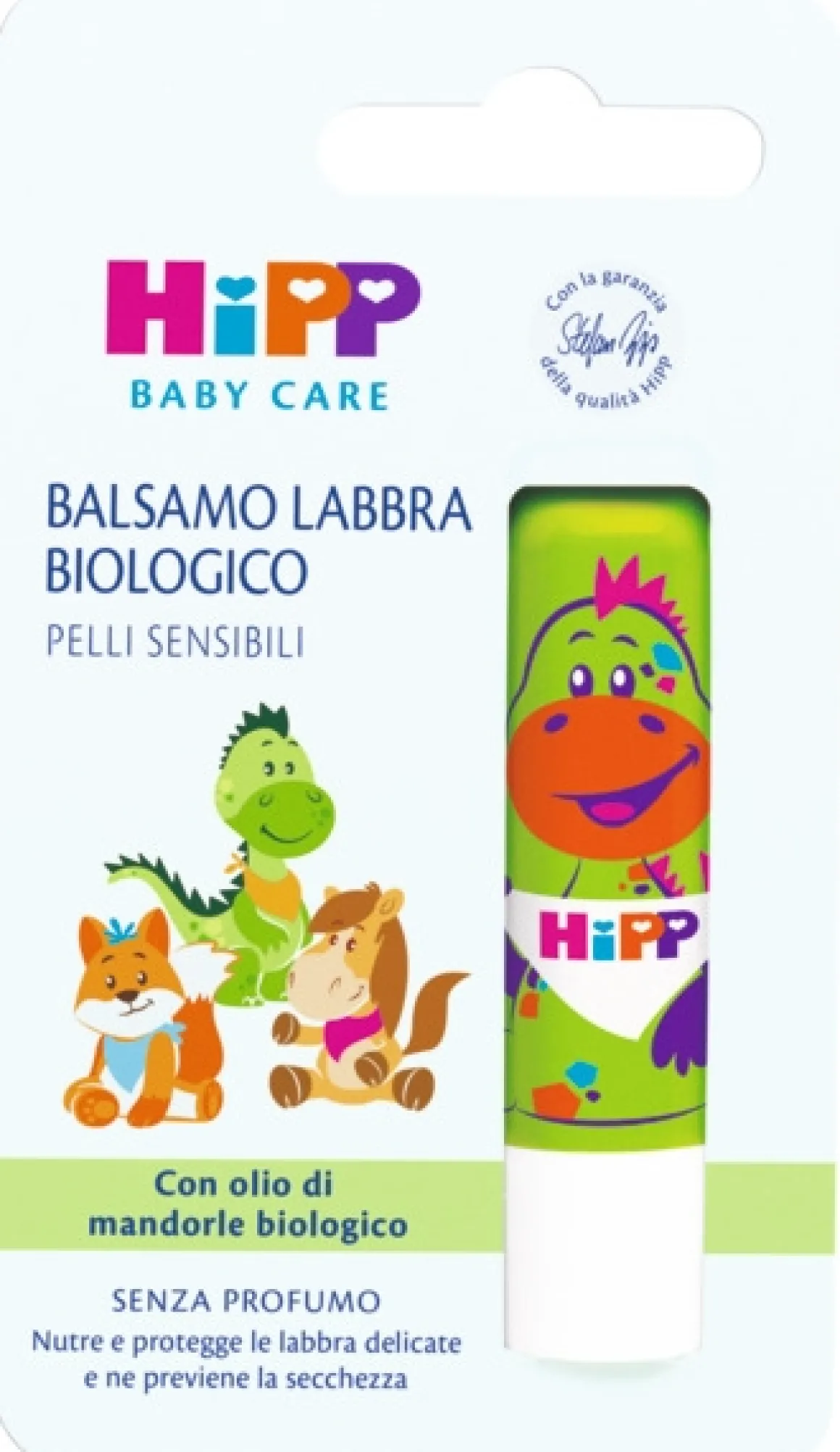 Hipp baby balsamo labbra bio 4,8g