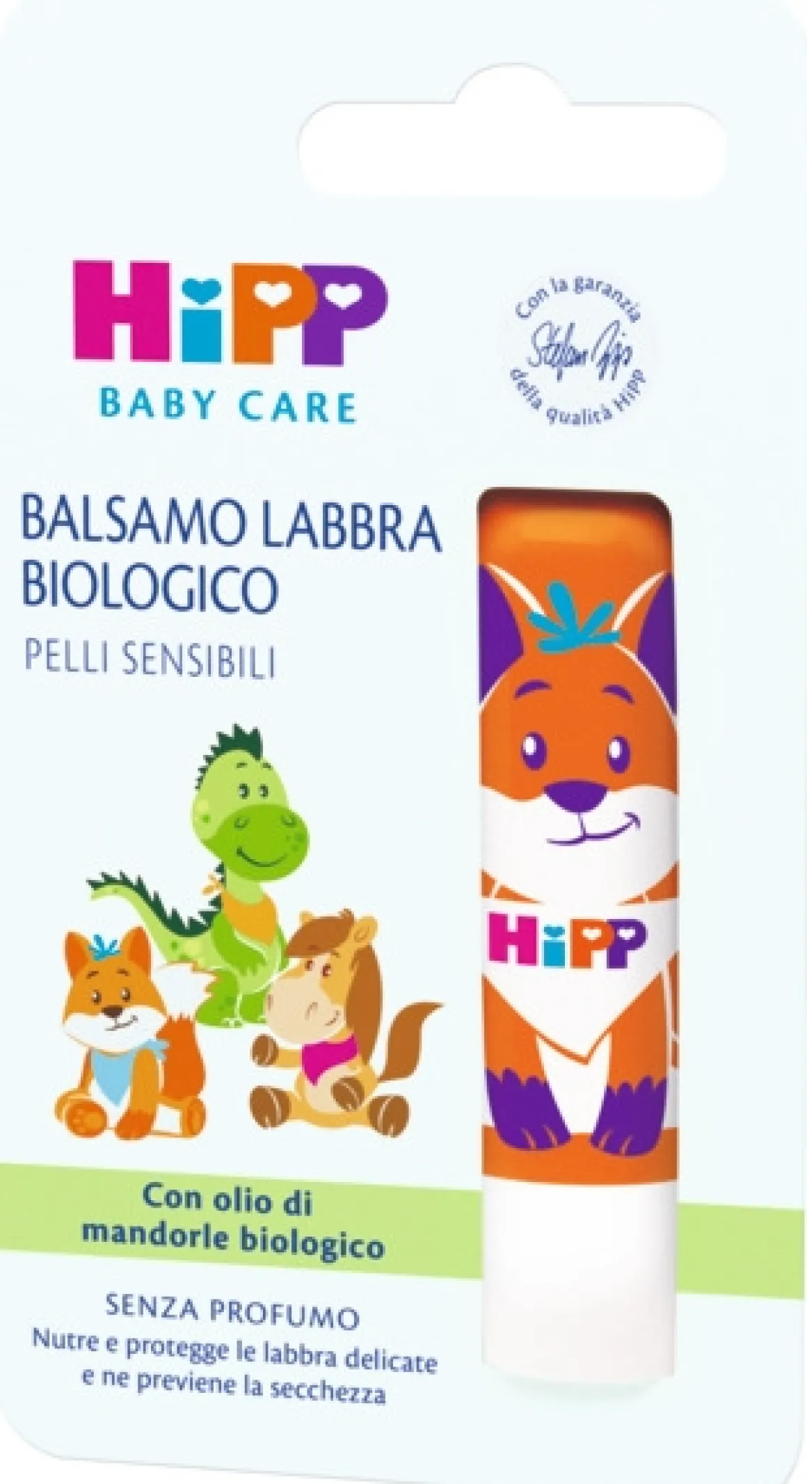 Hipp baby balsamo labbra bio 4,8g