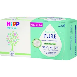 Hipp baby care salviettine soft&pure 3×48
