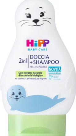 Hipp baby doccia shampoo foca 200ml