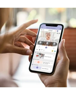 Hubble connected video monitor hubble nursery pal essential 2.8″