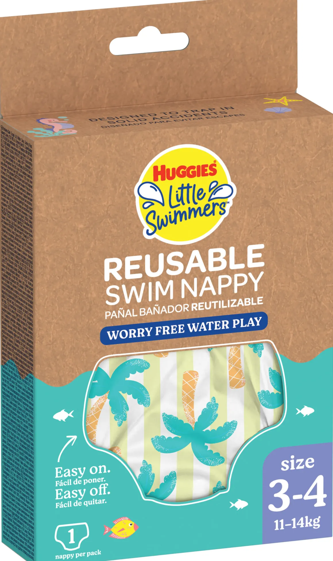 Huggies little swimmers lavabile tg. m
