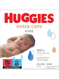 Huggies salviette pure 8×56