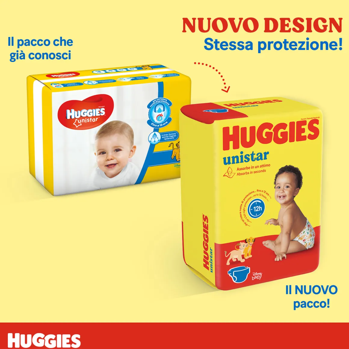 Huggies unistar mega pack tg.3 156 (52×3) pezzi