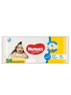 Huggies unistar salviette umidificate per bambini 56 pezzi