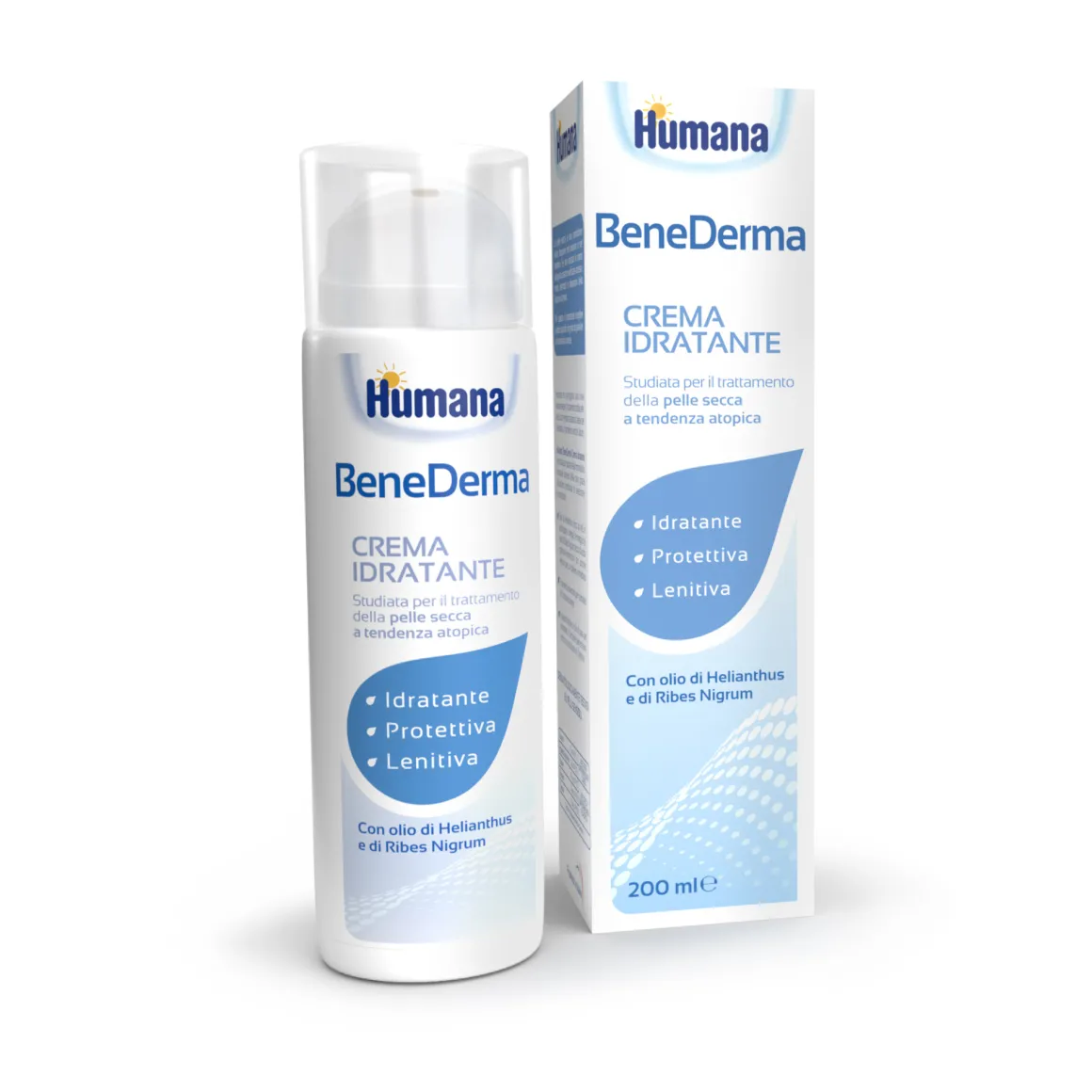 Humana benederma – crema idratante 200ml