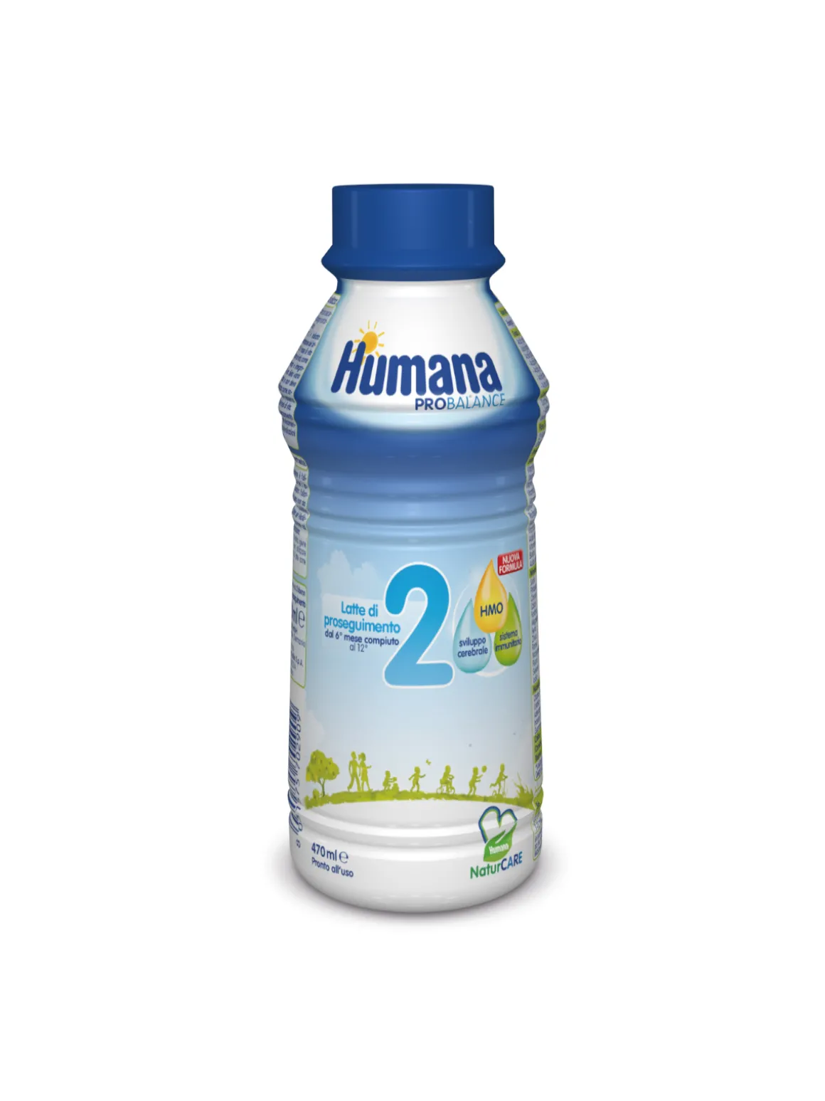 Humana latte 2 liquido 470 ml