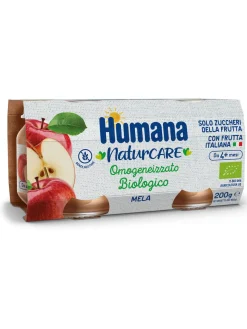 Humana omogeneizzato mela biologico 2×100 gr