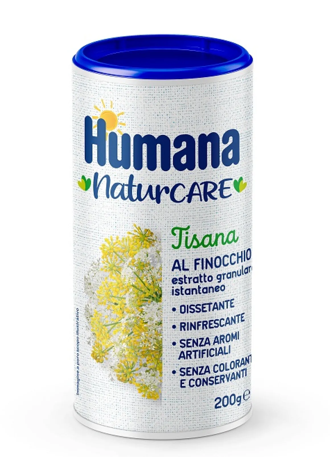 Humana tisana al finocchio 200 gr