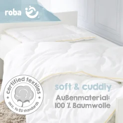 Imbottitura piumino con cuscino bianco – roba