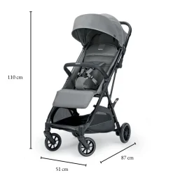 Inglesina passeggino now colore snap grey