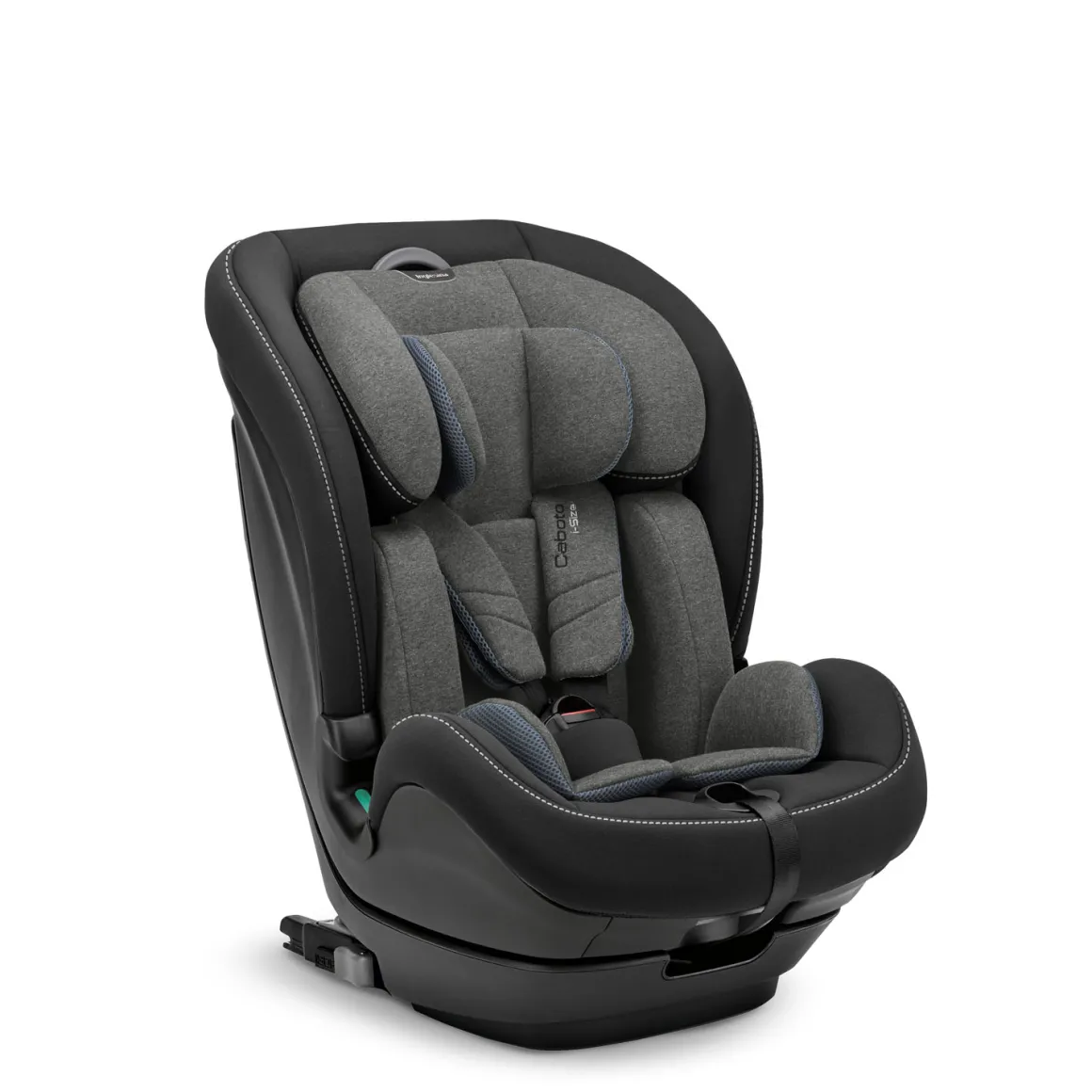Inglesina seggiolino auto caboto i-size, 76-150 cm, colore vulcan black